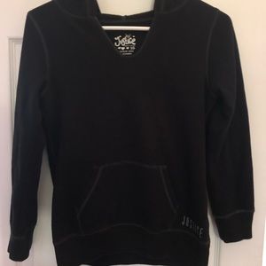 Black justice hoodie